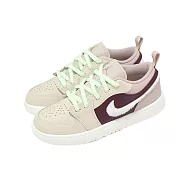 Nike 休閒鞋 Jordan 1 Low ALT SE PS 中童 小朋友 米 紫 FZ3926-200 20cm BEIGE/PURPLE