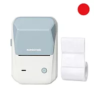 《精臣 NIIMBOT》B1 天青色|台灣公司貨 ✦ 附白色貼紙|標籤打印機 學生姓名貼 居家收納