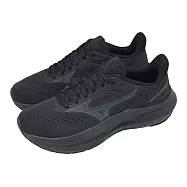 Mizuno 美津濃 慢跑鞋 Wave Inspire 22 超寬楦 男鞋 黑 支撐 緩震 J1GC2645-06 27cm BLACK/BLACK