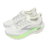 Brooks 慢跑鞋 Glycerin 23 2E 寬楦 男鞋 灰綠 甘油系列23代 氮氣 1104762E092 28cm GREY/GREEN/BLOCK