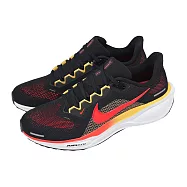 Nike 慢跑鞋 Air Zoom Pegasus 41 男鞋 黑 橘 氣墊 小飛馬 FD2722-016 25.5cm BLACK/BRIGHT CRIMSON