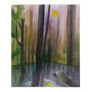 【玲廊滿藝】獅子小英-月光20x17cm