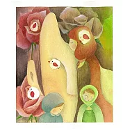 【玲廊滿藝】獅子小英-像花一樣的盛開20x17cm