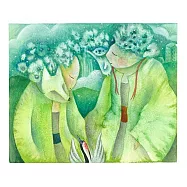 【玲廊滿藝】獅子小英-山神的對話17x20cm