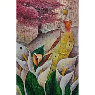 【玲廊滿藝】獅子小英-春神41x27cm
