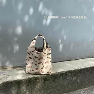 手作森林【DIY材料包】北歐風托特包 影音教學 原創印花 麵包山丘 托特包 手提包 提袋 外出袋