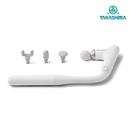 TAKASHIMA高島 Loop背鬆 | 百變按摩槍 筋膜槍 M-1522 白色