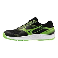 Mizuno 美津濃 Cyclone Speed 5 [V1GA258049] 男 排球鞋 寬楦 包覆 回彈 黑 綠 26.5cm 黑/綠