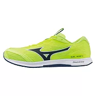 Mizuno 美津濃 Duel Sonic 4 [U1GD257021] 男 慢跑鞋 多用途 輕量 路跑鞋 螢黃 27.5cm 螢黃/藍