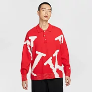 NIKE AS M NK CLUB RUGBY TOP NEO VAR 男 長袖上衣 HV1437657 L 紅色