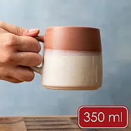 《Mikasa》石陶馬克杯 - 紅茶拿鐵350ml