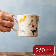 《Mikasa》美國 石陶馬克杯 - 萌犬樂園250ml - 萌犬樂園250ml