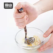 【日本霜山】304不鏽鋼一體成形壓泥器/搗泥器-16.5cm