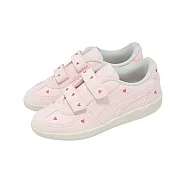Puma 休閒鞋 Palermo Amor V PS 中童 小朋友 粉紅 灰 摩鬼氈 愛心 405175-01 20.5cm PINK/GRAY