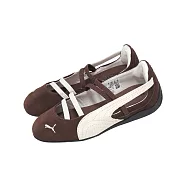 Puma 休閒鞋 Speedcat Ballet PS 中童 小朋友 棕 米白 芭蕾鞋 406884-04 20cm BROWN/IVORY