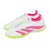 adidas 愛迪達 足球鞋 Predator League TF 男鞋 女鞋 白 粉紅 緩震 硬地 ID3767 29cm WHITE/PINK