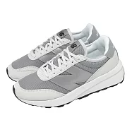 New Balance NB 休閒鞋 370 男鞋 女鞋 灰 白 拼接 復古 運動鞋 U3705H3-D 23cm GREY/WHITE