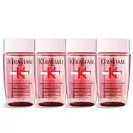 KERASTASE 卡詩 粉漾芯生 髮浴-清爽型(80mlX4) [超越正貨超值組] -國際航空版
