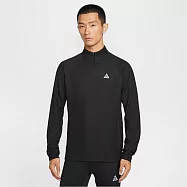 NIKE AS M ACG DF TRAIL MIDLAYER HZ 男 長袖上衣 IO9670010 L 黑色