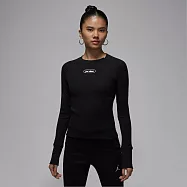 NIKE AS W J FLT LS TOP 女 長袖上衣 IO9717010 L 黑色