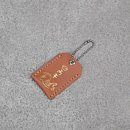 Be Two 手工皮件 ∣ 平安符 馬年吊飾 棕色平安符