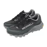 Merrell 越野跑鞋 Agility Peak 6 女鞋 黑 灰 黃金大底 戶外 ML00003315 25.5cm BLACK