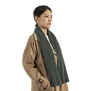 Design House Stockholm 褶毛絨短圍巾 (森林綠)