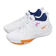 Asics 亞瑟士 籃球鞋 Nova Surge Low 2 男鞋 白 橘 回彈 緩震 1061A051101 27cm WHITE/SUN PEACH