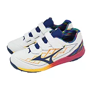 Mizuno 美津濃 棒壘球鞋 Cushionrevo DIA Trainer 寬楦 男鞋 教練鞋 11GT2620-01 27cm WHITE/MULTI-COLOR