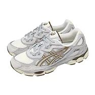 Asics 亞瑟士 休閒鞋 GEL-NYC 男鞋 灰 棕 緩衝 亞瑟膠 復古 千禧跑鞋 1203A383114 27.5cm CREAM/CEMENT GREY
