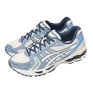 Asics 亞瑟士 休閒鞋 GEL-Kayano 14 男鞋 米 藍 復古跑鞋 亞瑟膠 支撐 1203A537116 27.5cm CREAM/RAW INDIGO