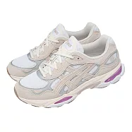 Asics 亞瑟士 休閒鞋 GEL-NYC 2.0 男鞋 米白 復古 回彈 亞瑟膠 1203A895101 27cm WHITE/CREAM