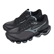 Mizuno 美津濃 慢跑鞋 Wave Prophecy 15 男鞋 女鞋 黑 灰 彈力 避震 J1GC2651-31 28.5cm BLACK/GREY