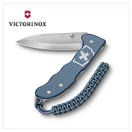 VICTORINOX 瑞士維氏 2026限量鋁合金 冰川藍 折疊式獵刀 136mm 0.9415.L26