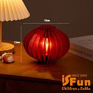 【iSFun】迎新年節 毛氈材質桌面氣氛立體燈飾/款式可選 燈籠