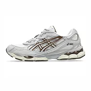 Asics 亞瑟士 GEL-NYC [1203A383-114] 男 運動休閒鞋 舒適 灰 棕 26.5cm 灰/棕