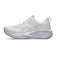 Asics 亞瑟士 Novablast 5 D [1012B766-103] 女 慢跑鞋 寬楦 跑鞋 路跑 白 紫 23.5cm 白/紫