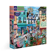 美國eeBoo 1000片拼圖 - 海濱小村 ( Village by the Sea 1000 Piece Puzzle )