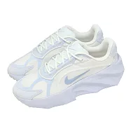 Nike 休閒鞋 Wmns Aura Edge 女鞋 米白 藍 運動鞋 HQ7025-103 26cm IVORY/BLUE