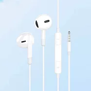 【HP 惠普】DHH-1112 3.5mm 半入耳式 有線耳機 白