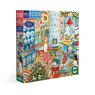 美國eeBoo 1000片拼圖 - 瑞典的假日廚房 ( Swedish Hoilday Kitchen 1000 Piece Puzzle )