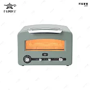 日本阿拉丁「0.2秒瞬熱」320度極炙烤箱三代旗艦款AET-GP14TB(2025最新款│旗天大瞬) 古典綠