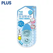 PLUS 立可貼 豆豆貼魔蛋 藍
