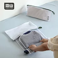 【日本霜山】長形衣物收納/洗衣袋/長褲洗護袋(42x19.5cm)