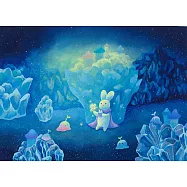【玲廊滿藝】Nyumori-地底的水晶花園19.7x27.2cm