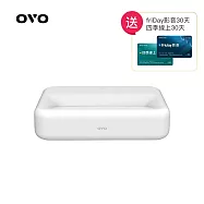 OVO FHD雙TV系統超短焦雷射電視mini SS1*送四季線上+Friday影視30天