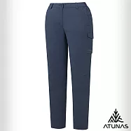 【ATUNAS 歐都納】女款防曬輕量彈性長褲/大尺碼A1PAGZ03W- S 深藍