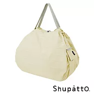Shupatto 燈籠型日常素色秒收環保啪啪包-大 腰果米