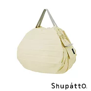 Shupatto 燈籠型日常素色秒收環保啪啪包-中 腰果米