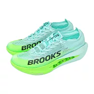 Brooks 競速跑鞋 Hyperion Elite 5 男鞋 綠黑 碳板鞋 緩衝 慢跑鞋 1000491D411 30cm GREEN/BLACK